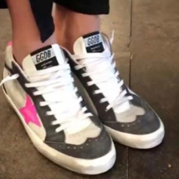 SOLD NIB GOLDEN GOOSE ICE PINK MID STAR 40/10 - Picture 5 of 5